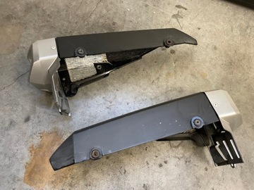 Выхлопная крышка Yamaha XT660Z Tenere, глушитель