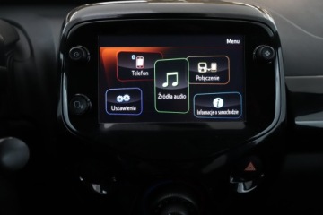 Toyota Aygo II Hatchback 3d Facelifting 1.0 VVT-i 72KM 2018 Toyota Aygo 1.0 VVT-i, Salon Polska, Skóra, Klima, zdjęcie 17