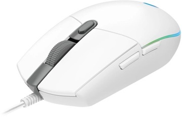 Logitech G102 Biała - Mysz przewodowa, gamingowa optyczna 8000DPI LIGHTSYNC