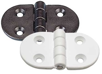 Zawias plastikowy 70x40 czarny