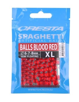Sztuczna ikra Cresta Spaghetti Balls XL Blood Red