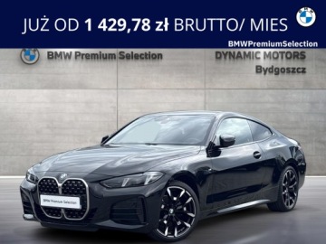 BMW Seria 4 G22-23-26 Coupe 2.0 420d 190KM 2025 BMW 420 420d xDrive, Gwarancja, KeyLess, M-Pak, Hi