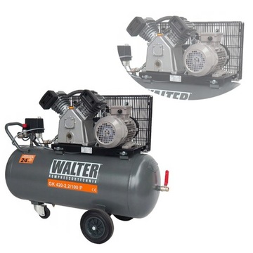 KOMPRESOR SPRĘŻARKA 200L 230V 10b 420 l/min WALTER