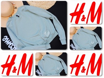 H&M PASTELOWA BLUZA BASIC r XS