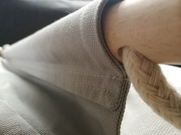 Детские качели KIDABOO PAS CE, серые ЗАЩИТА ГОЛОВЫ Кресло-качалка