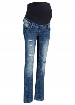 haa JEANSY STRAIGHT CIĄŻOWE BPC FIT S449 S449 52