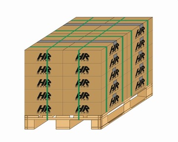 Лента крепежная 19 мм ПП зеленая полипропилен STRONG