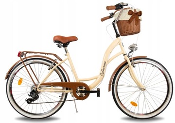 DAMSKI ROWER MIEJSKI ECO DAMKA 28 KOMUNIA LEKKI