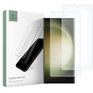 PEŁNA OCHRONNA FOLIA HYDROŻELOWA NA EKRAN DO ETUI NA GALAXY S23 ULTRA