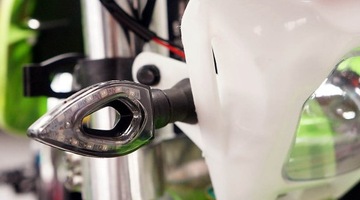 KIERUNKOWSKAZY MIGACZE 12LED ELASTYCZNE RAMIĘ PARA