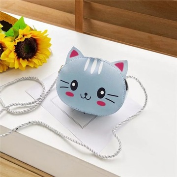 СУМКА ДЕВОЧКА, МАЛЕНЬКАЯ, УЗОРЫ, КОШКА, ТИГР, МЕДВЕДЬ