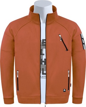 Bluza OCIEPLANA rozpinana ZE STÓJKĄ Classic PS 8XL camel KRM POLSKA