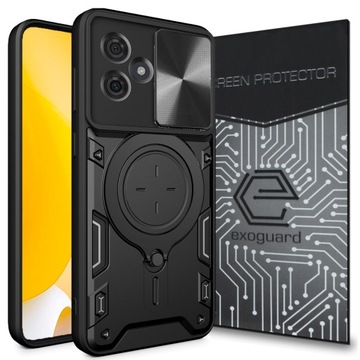 ETUI PANCERNE CASE OBUDOWA + SZKŁO do MOTOROLA MOTO G54 5G / POWER EDITION