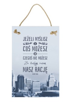 OBRAZ TABLICZKA MOTYWACYJNA