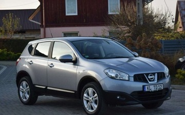 Nissan Qashqai I Crossover Facelifting  1.6 117KM 2012 Nissan Qashqai 1.6B 120 Tys Km 2012r Navi Kamera 360 Serwis Sprowadzony