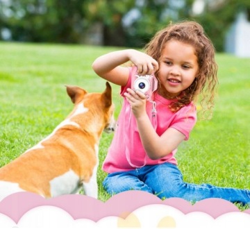 ЦИФРОВАЯ КАМЕРА ДЛЯ ДЕТЕЙ ЕДИНОРОГ ВИДЕО FULL HD