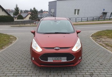 Ford B-MAX 1.0 EcoBoost 100KM 2015 Ford B-MAX Czujniki Parkowania PrzodTyl Klima Grzane FoteleSzyba Przod, zdjęcie 1