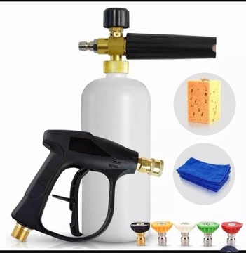 Профессиональный распылитель пены, насадка-копье объемом 1 л для стиральной машины Karcher HD HDS.