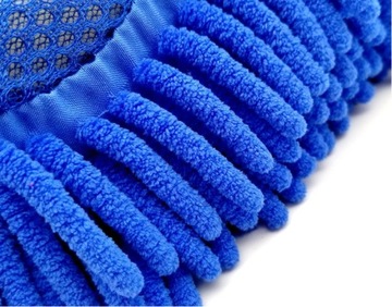 БОЛЬШАЯ ГУБКА ДЛЯ МЫТЬЯ СТЕКЛОВ АВТОМОБИЛЯ С ДЕТАЛИЗАМИ ИЗ МИКРОФИБРЫ XXL