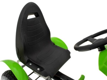 Gokart F618 С ПЕДАЛЯМИ, накачанными колесами, ТОРМОЗОМ