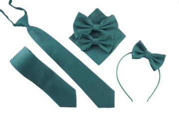 Mucha męska gładka do koszuli regulowana BUTELKOWA