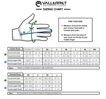 Перчатки для фотосъемки Vallerret Hatchet L