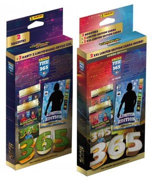 2 x BLISTER XXL Limited PL + Nordic 2025 FIFA karty piłkarskie saszetki