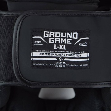 Kask bokserski sparingowy Ground Game GRUBY Big Typo M