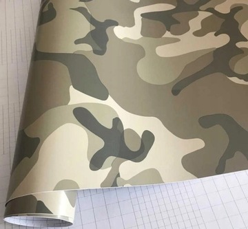 ФОЛЬГА ШПОН КАМУФЛЯЖ CAMO DESERT 50 x 152 см