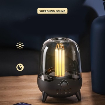 Беспроводная Bluetooth-колонка со светодиодным ночником