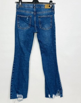 Spodnie jeansowe dzwony XS 34 Zara