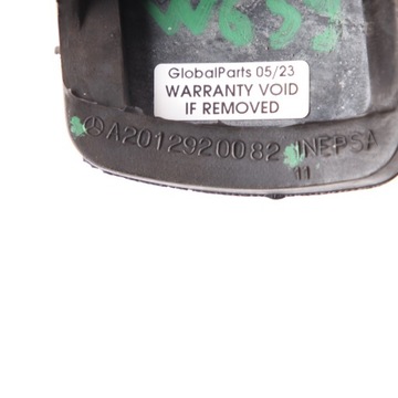 Mercedes W204 W203 W211 W212 W639 Резиновая крышка педали тормоза A2012920082