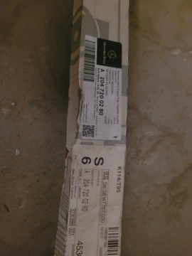 LIŠTA DVEŘE PRAVÝCH CHRÓM W204