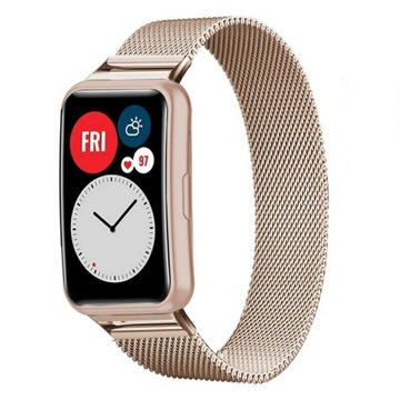 BRANSOLETA MILANESE PASEK DO HUAWEI WATCH FIT