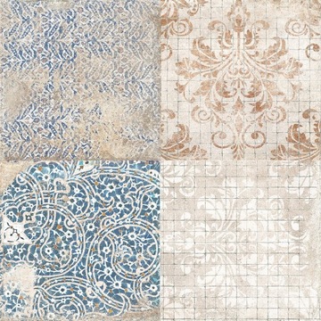 PŁYTKI MDT TABARCA 45X45 PATCHWORK MYCONOS G. I