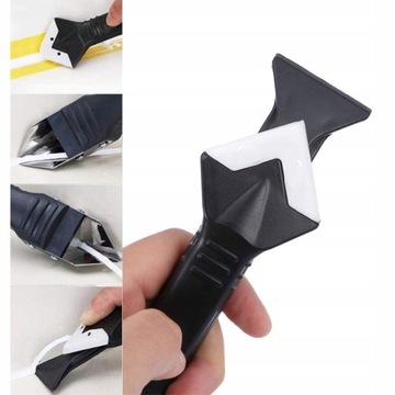 СКРЕБКА СКРЕБКА ШПАТЕЛЯ ДЛЯ СНЯТИЯ ОБРЕЗКИ СИЛИКОНОВОЙ ЗАТКИ Нож 3-в-1