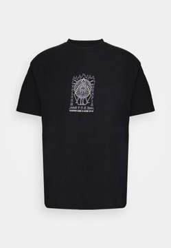 T-shirt z nadrukiem męski VOLCOM czarny L