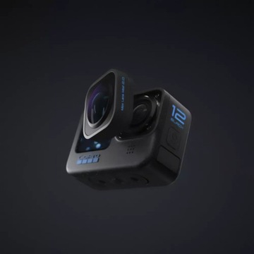 Мод GoPro Max Lens 2.0 для GoPro 12 Черный широкоугольный фильтр для объектива GoPro