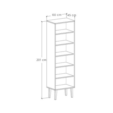 ПОЛКА ДЛЯ ШКАФА ДЛЯ ВАННОЙ FS3 60СМ FENRIS