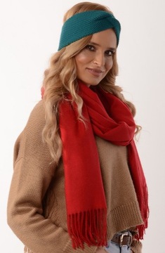 Теплый женский ободок в морском стиле - O3