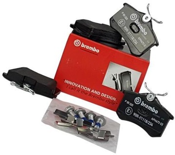 BREMBO KLOCKI PEUGEOT 307 308 PARTNER TYŁ TYLNE