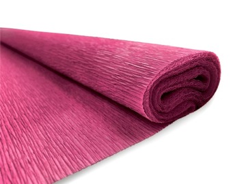 BIBUŁA MARSZCZONA RÓŻOWA DŁUGA 200X50 CM