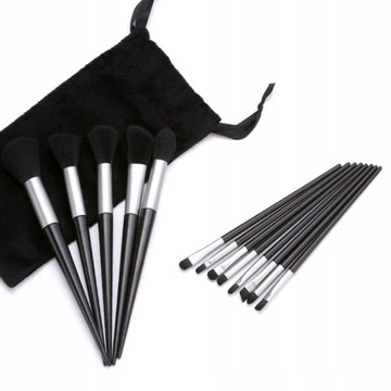Набор из 13 профессиональных кистей для макияжа + подарочный футляр.