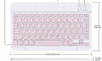 ЧЕХОЛ С BLUETOOTH-КЛАВИАТУРОЙ ДЛЯ GALAXY TAB S6 LITE