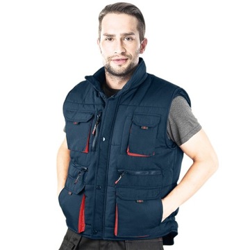 BEZRĘKAWNIK MĘSKI OCIEPLANY KAMIZELKA ROZM. L