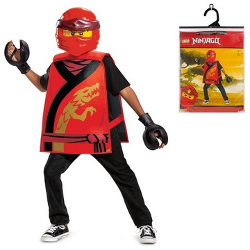 100374 STRÓJ KOSTIUM LEGO NINJAGO KAI NINJA LEGACY UNIWERSALNY ORYGINALNY