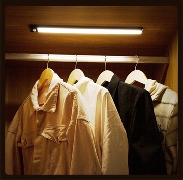 Светодиодная лента под шкафом 60см 2,4Вт 5В DC с ДАТЧИКОМ ДВИЖЕНИЯ IP20