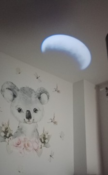 Лампа для проектора BLUETOOTH PROJECTOR Ночник ASTRONAUTA белый