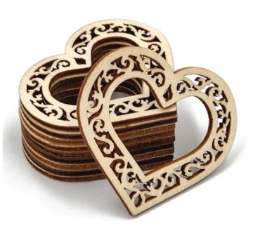 Serce ażurowe serduszko scrapka DIY box handmade