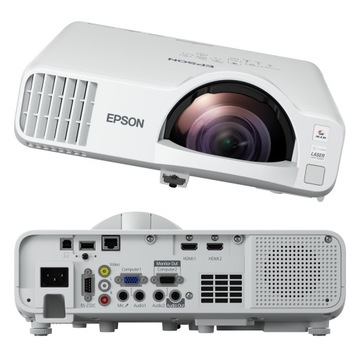 Laserowy rzutnik krótkoogniskowy WXGA 3LCD Epson EB-L200SW, od ręki